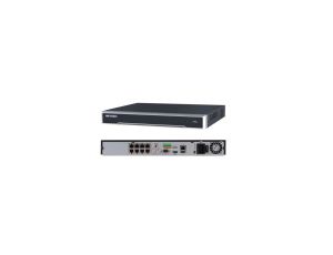 Rejestrator IP 8 CH. 2 x HDD. 1 x LAN. 8 kanałow PoE. HDMI+VGA. wej/wyj audio + alarm