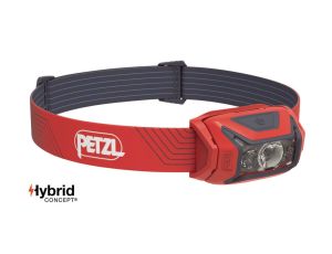 Latarka czołowa, czołówka Petzl Actik czerwona E063AA03