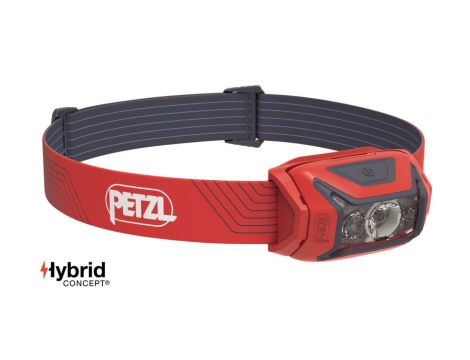 Latarka czołowa, czołówka Petzl Actik czerwona E063AA03