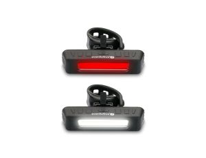 Zestaw dwóch ładowalnych lampek rowerowych everActive BL-150R DualBeam