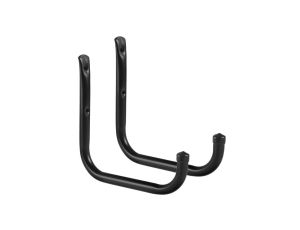 Komplet 2 uchwytów ściennych Maclean, na opony, koła, drabinę, rower, stalowy, max. obciążenie 22kg/uchwyt, MC-487