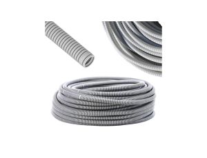 PESZEL Rura karbowana do kabli RKGL 32/25 mm Krążek 25m 320N AKS-Zielonka