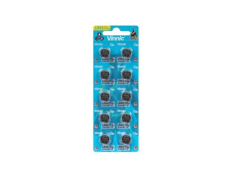 10 x bateria alkaliczna mini Vinnic G12 / AG12 / L1142 / LR43