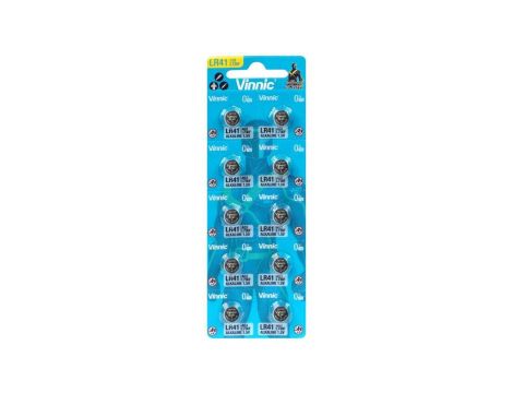 10 x bateria alkaliczna mini Vinnic G3 / AG3 / LR41 / L736