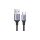 Kabel Ugreen US288 USB-A / USB-C QC 3.0 3A 2m - szary