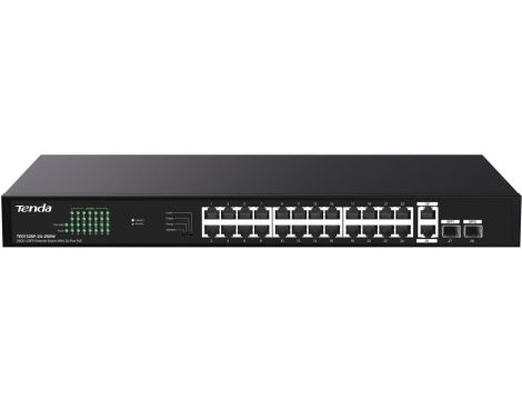 SWITCH POE TENDA TEG1128P-24-250W