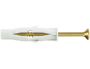 KOŁEK UNIWERSALNY RU-06045 6x35mm Z WKRĘTEM Z ŁBEM STOŻKOWYM 3,5x45mm 100szt.