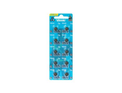 10 x bateria alkaliczna mini Vinnic G5 / AG5 / LR48 / L754