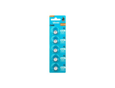 bateria litowa Vinnic CR1220 - 5 sztuk