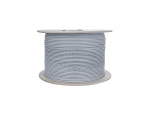 Kabel teleinformatyczny U/UTP kat.6 350MHz wewnętrzny Eca PVC szary NEKU /1000m/