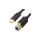 Unitek kabel do drukarki USB-C na USB-B USB 3.0 2m