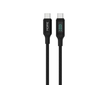 MORRE KABEL DO ŁADOWARKI USB-C 100W 1,5m Z WYŚWIETLACZEM LED