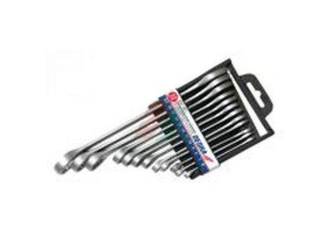 Komplet kluczy płasko-oczkowych 12-sztuk 6-22mm