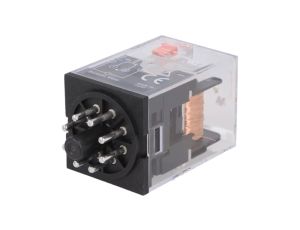 MKS2P-24AC Przekaźnik: elektromagnetyczny DPDT Ucewki: 24VAC 10A/250VAC