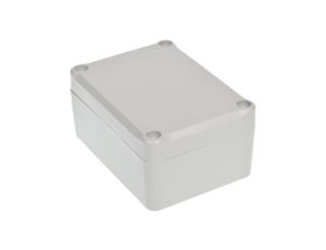 Z56JH TM ABS - Obudowa hermetyczna Z56 jasna z uszczelką i tulejkami mosiężnymi ABS