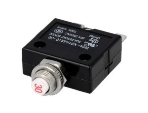 Wyłącznik nadprądowy 250VAC 50VDC 30A SPST-NC na panel 1-1423674-1