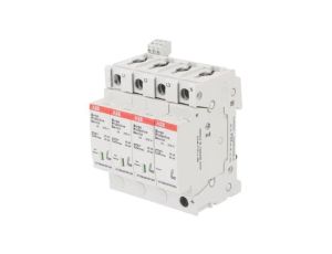 2CTB803973R0500 Ogranicznik przepięć Typ 2 Bieguny: 3+N In 8/20us: 40kA IP20