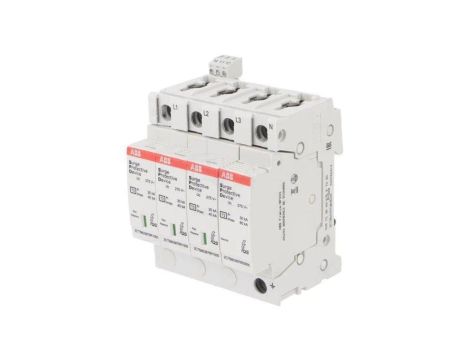 2CTB803973R0500 Ogranicznik przepięć Typ 2 Bieguny: 3+N In 8/20us: 40kA IP20