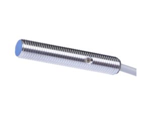 Czujnik indukcyjny M8x1 dł: 45mm zabudowany Sn: 3mm 10-30VDC PNP NC kabel 2m PUR IP68 IB080206