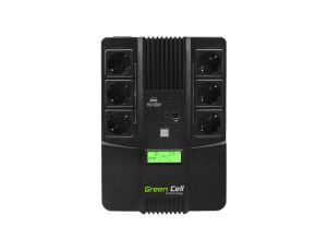 Zasilacz awaryjny UPS AiO z wyświetlaczem LCD 800VA 480W UPS07