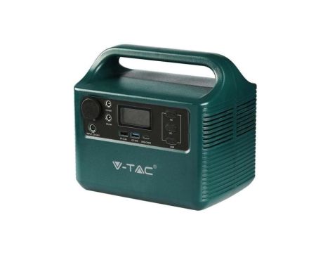 Przenośna stacja zasilania 300W Powerbank solarny 274Wh (ładowanie AC + DC) Generator M3 LiFePO4 VT-303 V-TAC
