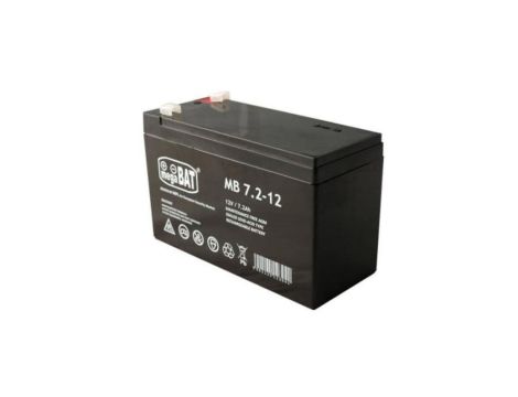 Akumulator VRLA AGM 12V 7,2Ah MB 7,2-12 T1