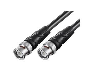 Kabel 10m BNC męski, z obu stron czarny 75 50075