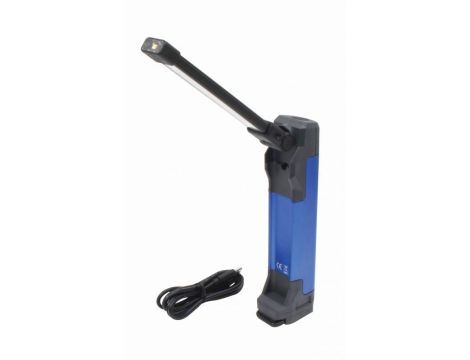 ASTA LAMPA AKUMULATOROWA SKŁADANA LED COB 400LM Z MAGNESEM