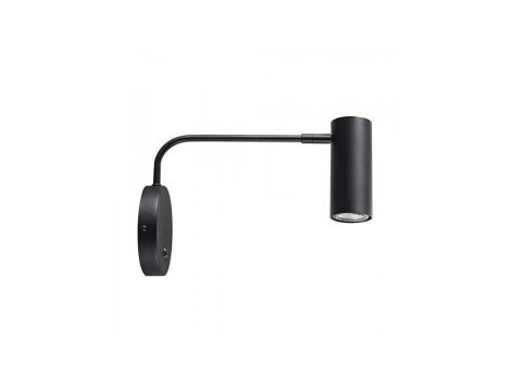 Kinkiet lampa ścienna TUBO kolor czarny metal, GU10 IP20 20034-BK-N Zuma Line