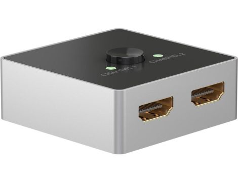 Ręczny przełącznik HDMI™ 2 do 1 (4K @ 60 Hz)
