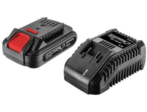 ZESTAW ENERGY+ AKUMULATOR 2AH Z ŁADOWARKĄ