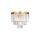 Lampa sufitowa AMEDEO kolor złoty/przezroczysty metal/szkło, E27 IP20 C17106/1 Zuma Line