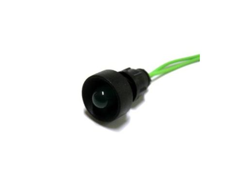 Lampka LED zielona 230V AC/DC (klosz 10mm)