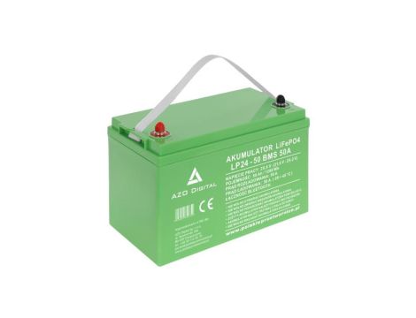 Akumulator LiFePO4 24V 50Ah 50A Bluetooth / mata grzewcza LP24-50