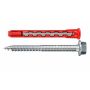 FISCHER KOŁEK HYBRIDPOWER 10x90 /50szt. KLUCZ  OGNIOODPORNY - 3