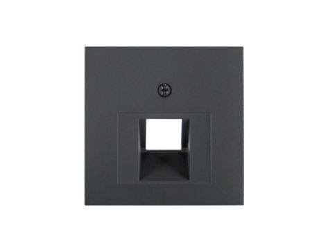 BERKER one.platform B.Kwadrat Płytka teleinf. pojed antracyt 14071606