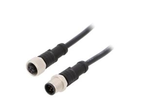 Kabel do czujników/automatyki 5-PIN M12-M12 kod B-Profibus M12B05ML-12BFL-SD001