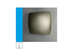 Wentylator domowy Eol F15PGF przełącznik pociągany, fi 150 mm, kolor złoty