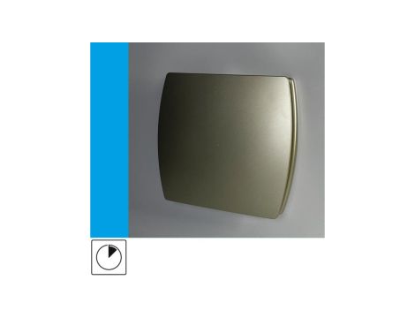 Wentylator domowy Eol F12TGF wyłącznik czasowy, fi 120 mm, kolor złoty