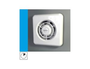 Wentylator domowy Classic 100T wyłącznik czasowy, fi 100 mm, kolor biały