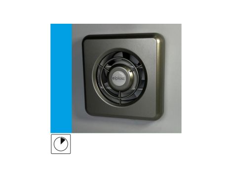 Wentylator domowy Classic 100TGF wyłącznik czasowy, fi 100 mm, kolor złoty