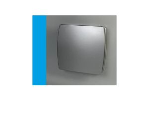 Wentylator domowy Eol F10BSF STANDARD, fi 100 mm, kolor srebrny
