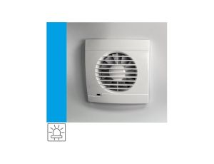 Wentylator domowy Vulkan RS100L kontrolka LED, fi 100 mm, kolor biały