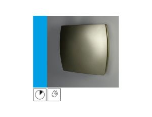 Wentylator domowy Eol F15HTGF czujnik wilgotności z opóźnieniem czasowym, fi 150 mm, kolor złoty