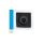 Wentylator domowy Aero RS100L Onyx kontrolka LED, fi 100 mm, kolor czarny
