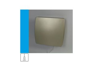 Wentylator domowy Eol F10PGF przełącznik pociągany, fi 100 mm, kolor złoty