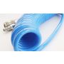 Wąż spiralny pneumatyczny 12x8 mm z szybkozłączami DN7,2 długość 10 m - 6