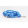 Wąż spiralny pneumatyczny 12x8 mm z szybkozłączami DN7,2 długość 5 m - 2