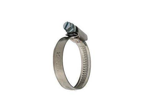 Opaska zaciskowa ślimakowa skręcana 10-16 mm szerokość 9 mm, stal nierdzewna AISI 304 (W4)