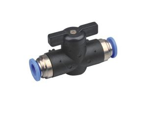 Zawór odcinający do węża fi 8 mm, bez odpowietrzenia, tworzywo sztuczne